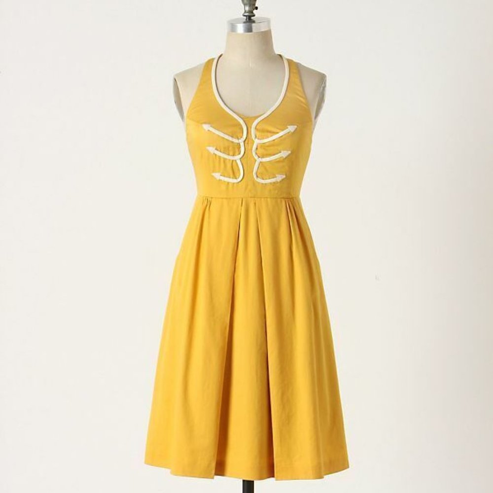 Anthropologie Anchors Aweigh Dress by Floreat